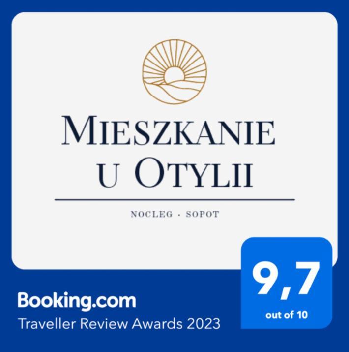 Mieszkanie U Otylii Zoppot Exterior foto